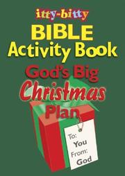 Cover of Itty-Bitty God's Big Christmas Plan (Itt-Bitty Bible Activity)