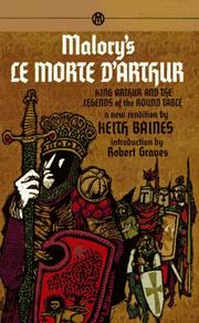 Cover of: Le Morte d'Arthur by Thomas Malory