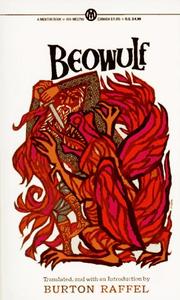 Cover of: Beowulf (Mentor) by Anonymous
