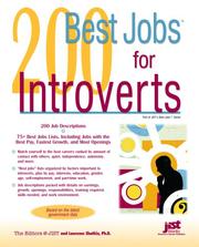 Cover of: 200 Best Jobs for Introverts