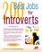 Cover of: 200 Best Jobs for Introverts