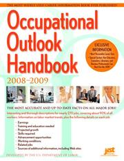 Cover of: Occupational Outlook Handbook by United States. Department of Labor., United States. Department of Labor.