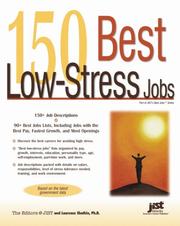 Cover of: 150 Best Low-Stress Jobs (Best Jobs)