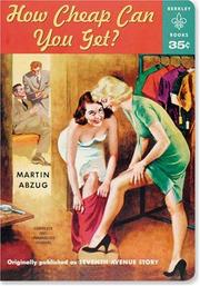 Cover of: How Cheap Can You Get: Pulp Journal (Pulp Journals)