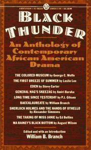 Cover of: Black thunder by William B. Branch