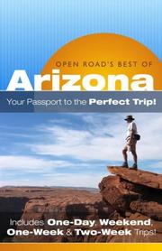 Cover of: OPEN ROAD'S BEST OF ARIZONA (Open Road's Best of Arizona)
