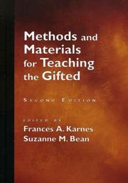 Cover of: Methods And Materials For Teaching The Gifted