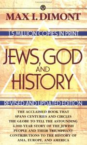 Cover of: Jews, God and History by Max I. Dimont
