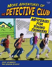 Cover of: More Adventures of the Detective Club
