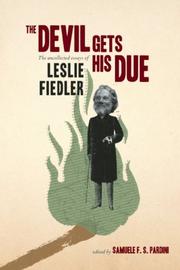 Cover of: The Devil Gets His Due by Leslie A. Fiedler
