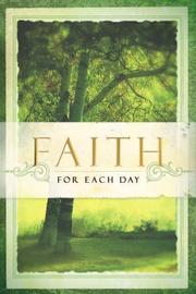 Cover of: Faith for Each Day (Each Day) (Each Day)