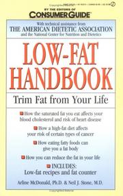 Cover of: Low-fat handbook: trim fat from your life