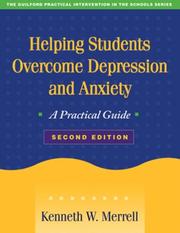 Cover of: Helping Students Overcome Depression and Anxiety by Kenneth W. Merrell