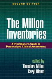 Cover of: The Millon Inventories, Second Edition by 