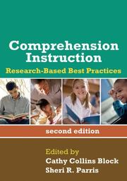 Cover of: Comprehension Instruction, Second Edition by 