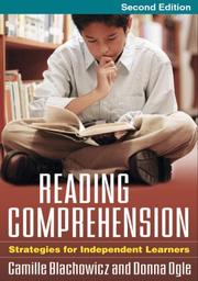 Cover of: Reading Comprehension, Second Edition by Donna Ogle, Camille Blachowicz, Donna Ogle