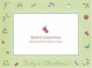 Cover of: Baby's Christmas Holiday Photo Frame Cards