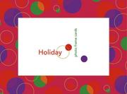 Cover of: (3522) Holiday Circles Photo Frame Card