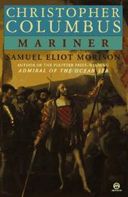 Cover of: Christopher Columbus, Mariner by Samuel Eliot Morison