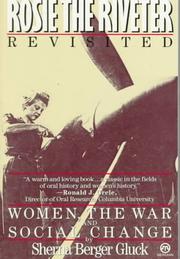 Cover of: Rosie the riveter revisited: women, the war, and social change