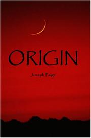 Cover of: Origin