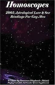 Cover of: Homoscopes 2005: Astrological Love & Sex Readings for Gay Men