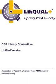 Cover of: CES Libraries Unified Survey Results - 2004