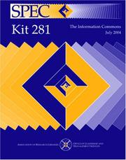 Cover of: SPEC Kit 281 by Leslie Haas and Jan Robertson