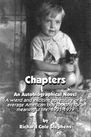 Cover of: Chapters: An Autobiographical Novel