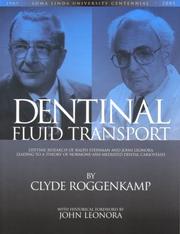 Cover of: Dentinal Fluid Transport