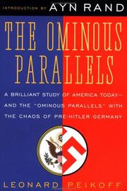 Cover of: The Ominous Parallels