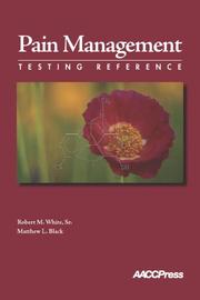 Cover of: Pain Management Testing Reference