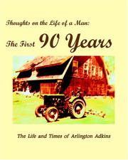 Cover of: Thoughts on the Life of a Man | Arlington Adkins