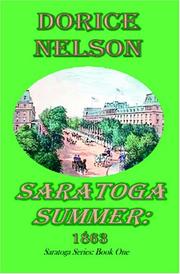 Cover of: Saratoga Summer: 1863