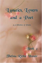Cover of: Lunatics, Lovers and a Poet-Book 2