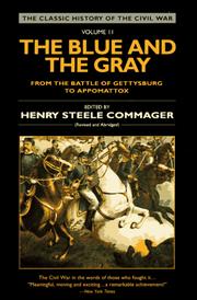 Cover of: The Blue and the Gray: Volume 2 by Henry Steele Commager