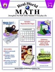 Cover of: Real-world Math Grades 3-4 (Real-World Math Series)