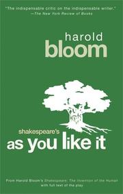Cover of: UC As You Like It | Harold Bloom