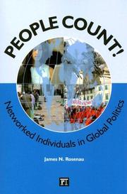 Cover of: People Count!: Individuals in Global Politics (International Studies Intensives)