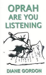 Cover of: Oprah Are You Listening