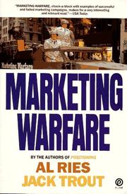 Cover of: Marketing warfare by Al Ries