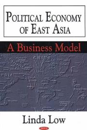 Cover of: Political Economy Of East Asia: A Business Model
