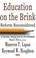 Cover of: Education On The Brink