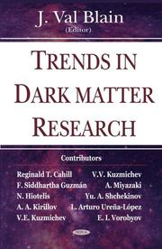 Cover of: Trends In Dark Matter Research by 