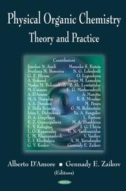 Cover of: Physical Organic Chemistry: Theory And Practice