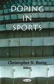 Doping in Sports by Christopher N. Burns