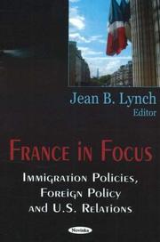 Cover of: France in Focus by J. B. Lynch