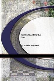 Cover of: Tom Swift And His War Tank by Victor Appleton