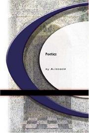 Cover of: Poetics by 