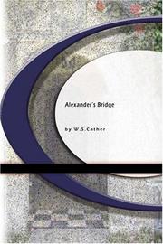 Cover of: Anexander's Bridge